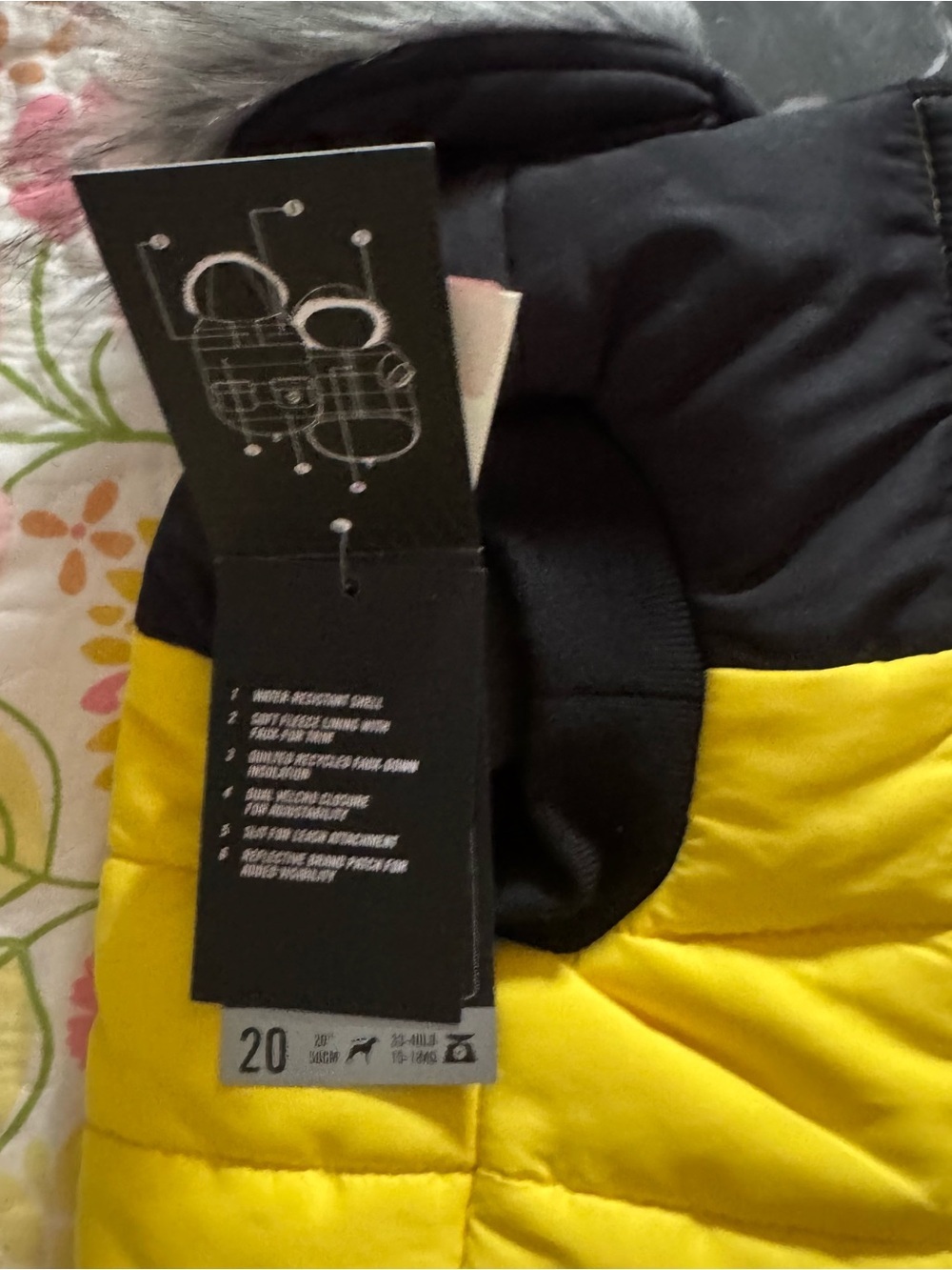 NWT size 20 Canada pooch dog jacket - Picture 4 of 5